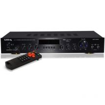 Hifi Verstärker fm Radio Tuner usb sd MP3 aux Bluetooth Fernbedienung Mikrofoneingänge