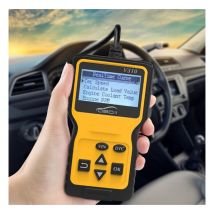 MP69033 OBD2 Scanner Universal Engine Fault Code Reader, CAN Diagnostic Tool for All OBD II Protocols Cars Since 1996, Yellow