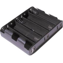 Mpd Bh210cl Portabatteria 10x 1/2 Torcia Terminali A Saldare (l X L X A) 135 X 110 X 25 Mm