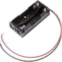 Bh2aaaw Support De Pile 2x Lr3 (aaa) Raccordement Par Fils (l X L X H) 51 X 25 X 13 Mm X775661 - Mpd