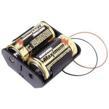 BH2DW Batteriehalter 2x Mono (d) Kabel (l x b x h) 71 x 71 x 31 mm - MPD