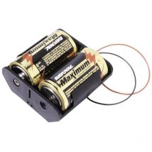 BH2DW Portabatteria 2x Torcia (d) Cavo (l x l x a) 71 x 71 x 31 mm - MPD