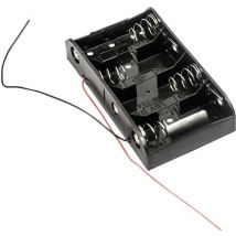 BH4CW Batteriehalter 4x Baby Kabel (l x b x h) 106 x 58 x 23 mm - MPD