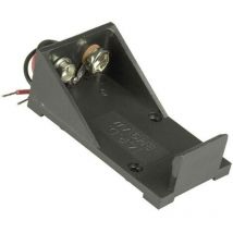 BH9VW Batteriehalter 1x 9 v Block Kabel (l x b x h) 55 x 30 x 21 mm - MPD