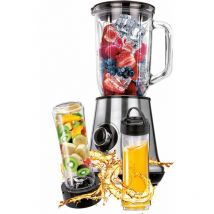 Mpm mbl-15m blender 1 l blender de table 450 w acier inoxydable.