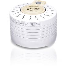 MSG-03 Déshydrateur électrique, 4 plateaux extensibles de 28 cm 250W Blanc - MPM