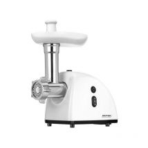 MPM MMM-05 Elektrischer Fleischwolf de mit Wurstfüller de, 3 Scheiben de Schneiden mit 3mm, 5mm, 7mm Löchern, Metallgetriebe, Rücklauffunktion, 720W
