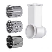 MPM - MMM-A/05 Jeu d'accessoires pour coupe-légumes pour broyeur à viande MMM-05 Blanc