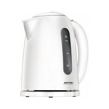 MPM - MCZ-85 Wasserkocher de Kabelloser elektrischer Wasserkocher de Hitzebeständiges Polymer, 1,7 Liter, 2200W, BPA-frei, Schwarz