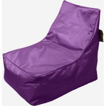 Mr. Bean Sitzsack Relaxstuhl – Outdoor Pouf in Lila – 75 x 70 cm – 100% Polyester – Styroporkugeln