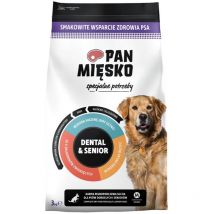 Mr. meat Croquettes pour chien Spécifiques Dental & Senior (senior) m - 3kg