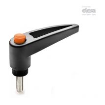 Elesa - Adjustable handle-MRT.65-p-M8x50-C2 Orange