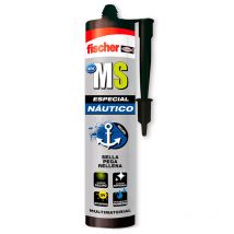 Sellador Adhesivo Multimaterial 290ml Negro Resistente Intemperie Fischer