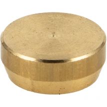 MS-Blindkappe ø 22 mm, passend zu MS-Klemmringverbinder