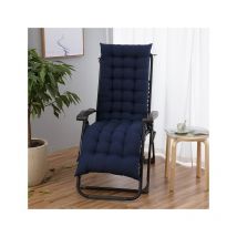Coussin de siège de jardin souple pour chaise longue de terrasse, patio et piscine