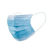 FP – Máscara de higiene – 50 unidades – Polipropileno – 17,5 x 9,5 cm – Color azul y blanco