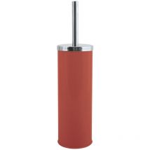 Brosse Wc avec support Inox & Acier Terracotta MSV