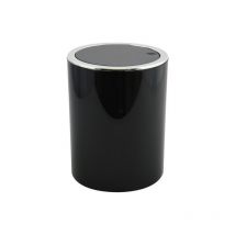 Spirella Kamaka Pattumiera ribaltabile, Capacità 6L, Nero