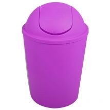 Ako' 5.5L Müll mit violettem Klappdeckel