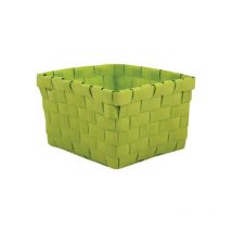 Panier de rangement 10x10x7,5cm Vert MSV