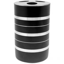 Porte Brosses à dents Inox stendal Noir & Blanc MSV