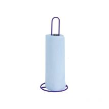 Porte Rouleau Essuie Tout Acier Violet MSV