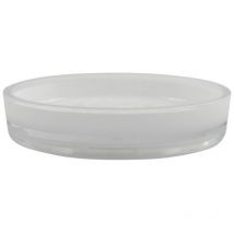 Porte Savon Acrylique TAHITI Blanc MSV