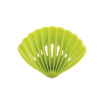 Porte Savon pvc coquillage Vert MSV