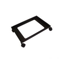Support à roulette pour seau bi-bac pp Noir MSV