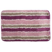 Tapis de bain Microfibre 50x80cm quito Rose & Violet MSV