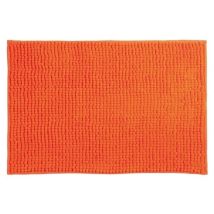 Tapis de bain Microfibre chenille 50x80cm Orange MSV