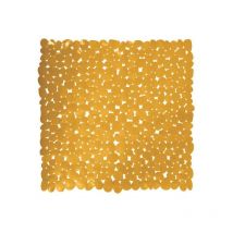 Tapis fond de douche pvc galets 53x53cm Safran - MSV
