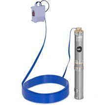 MSW - Bomba de agua sumergible - 6.000 L/h - 370 w - Acero inoxidable