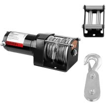 Seilwinde Elektrische 12 v Motorwinde Seilhebezug Seilzug 1.590 Kg MSW