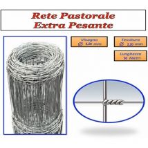 Mt 50 rete metallica extra pesante recinzione pecore pastorale animali h 140cm
