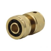 MT - enchufe rapido manguera 15mm laton , Enchufe rápido de 15 mm Enchufe rápido sin retención para manguera Fabricado en latón con moleteado