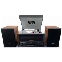 Schwarzes minisystem mit bluetooth Muse mt120mb