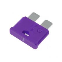 MTA - 0700500 Automotive fuses (x10pcs) 3A Unival 32V 19mm - Purple