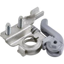 Automotive 15.07925 Battery Terminal Quick Lock M66DX Polo batteria Polo negativo sezione filo mm² 10÷20, Doppio an - MTA