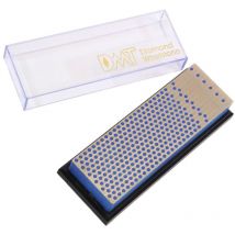 Mtd 6-in. Machinist Diamond Whetstone in Plastic Box Coarse, Affilacoltelli Unisex-Adulto, Blue