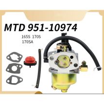 Royaluxe - Mtd 951-10974 Carburateur 165s 165sa 170s 170sa 951 10974a 12705