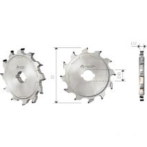 Frese Regolabili Per Canali - Mobiltecnica _ .31_d180 | Lu3/5,5 | Z6+6 | Ztot12 | Db35 | Ax 10 +/- | Dx / Sx | H 4,5