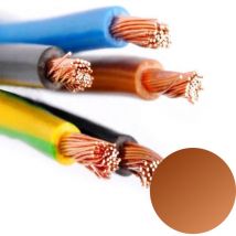 Mtr cable 1,5 mm² . Libre de Halogeno Marrón