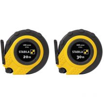 Stabila - Mètre-ruban à boîtier lbm 2000 steel, ruban en acier, graduation métrique