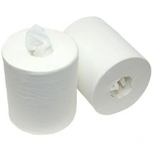 Euro 119070 midi carta di pulizia, 1-layer cellulosa, coreless, bianco - MTS