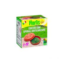 Flortis - Mückenschutztopf mit integrierten Spulen für einen ruhigen Sommer