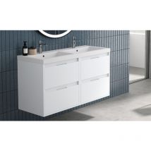 Shower Online - mueble 120 zao blanco satinado