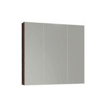 Decohor - Mueble de baño Camerino, espejo de una o tres puertas, varias medidas y colores en marrón 120CM