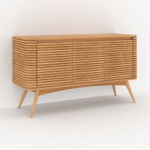 Rendez-vous Déco - Mueble de baño de madera de teca 140 cm - Auguste