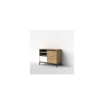 Ptarch - Mueble De Baño Támesis Sin Lavabo Acabado Roble 100cm (ancho) X 95cm (alto) X 51cm (fondo)